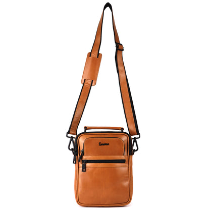 Kani Leather Crossbody Messenger Bag #2290B