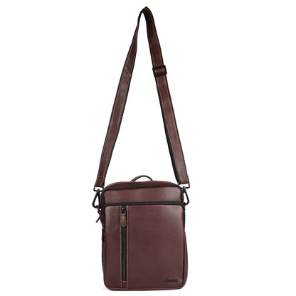 Naka Leather Crossbody/Messenger Bag #2531B