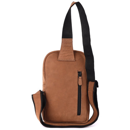 Voyager Leather Crossbody Bag #2801