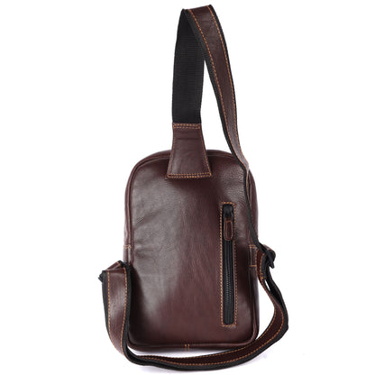 Voyager Leather Crossbody Bag #2801