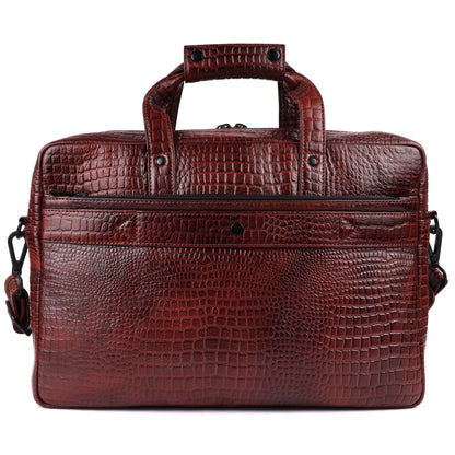 Explorer Premium Leather Laptop Bag #2816