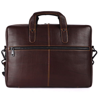 Ultra Light Premium Leather Laptop Bag #2817