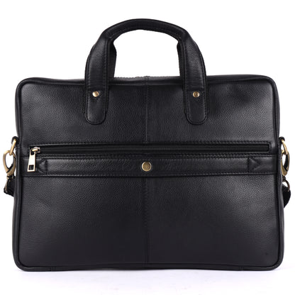 Ultra Light Classic Leather Laptop Bag #2817