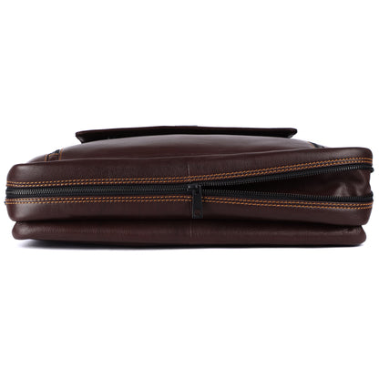 Expandable Leather Laptop Organiser Premium  # 2819