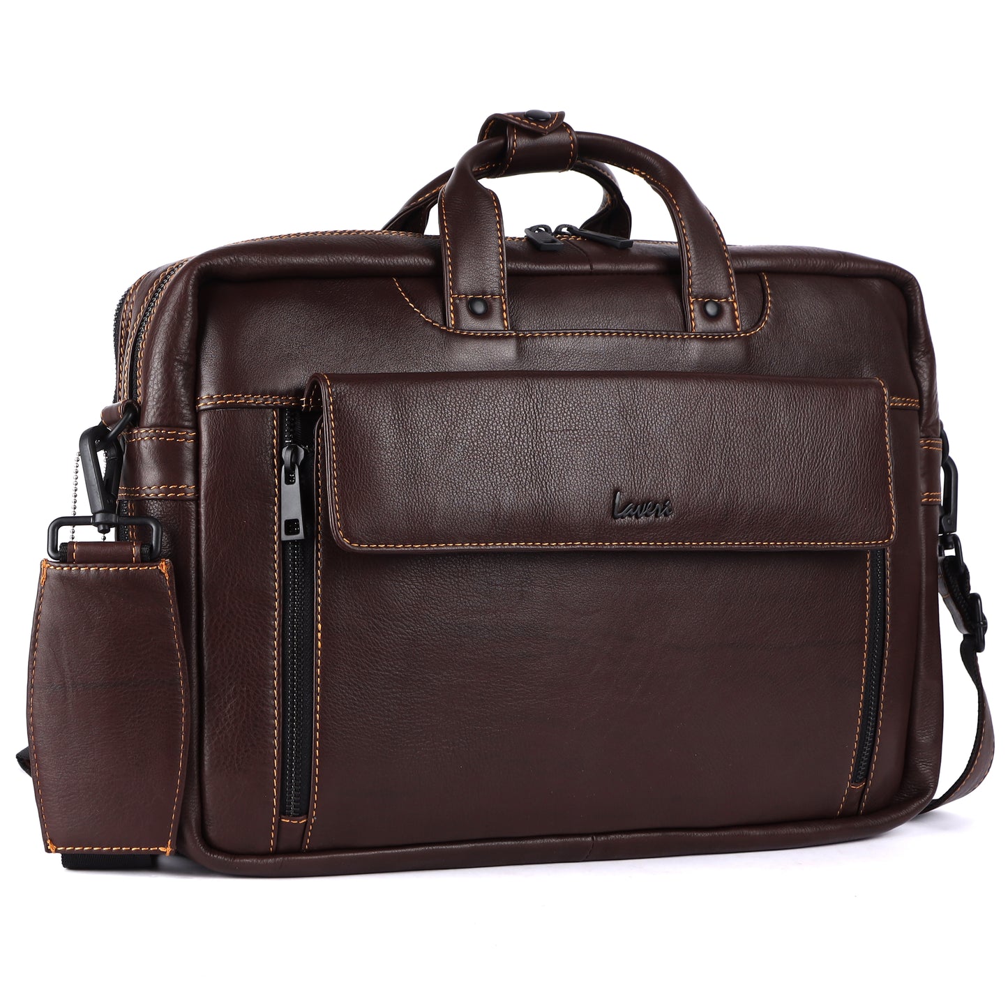 Expandable Leather Laptop Organiser Premium  # 2819