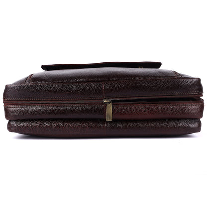 Expandable Leather Laptop Organiser Classic # 2819