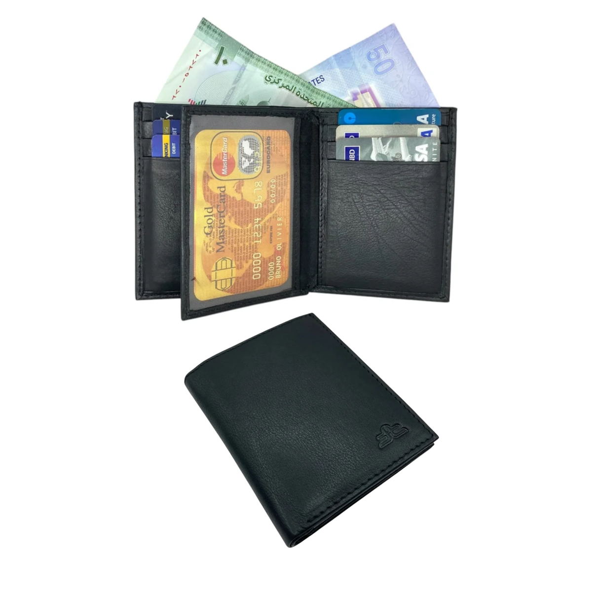 Credit Cardholder & Compact Wallet With Photo ID # 4017N