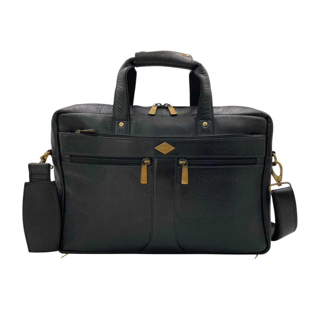 Expandable Leather Laptop Organiser Premium  # 2816