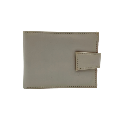 Classic Men's Waterproof Bifold Leather Wallet with Flip ID Window #1728L