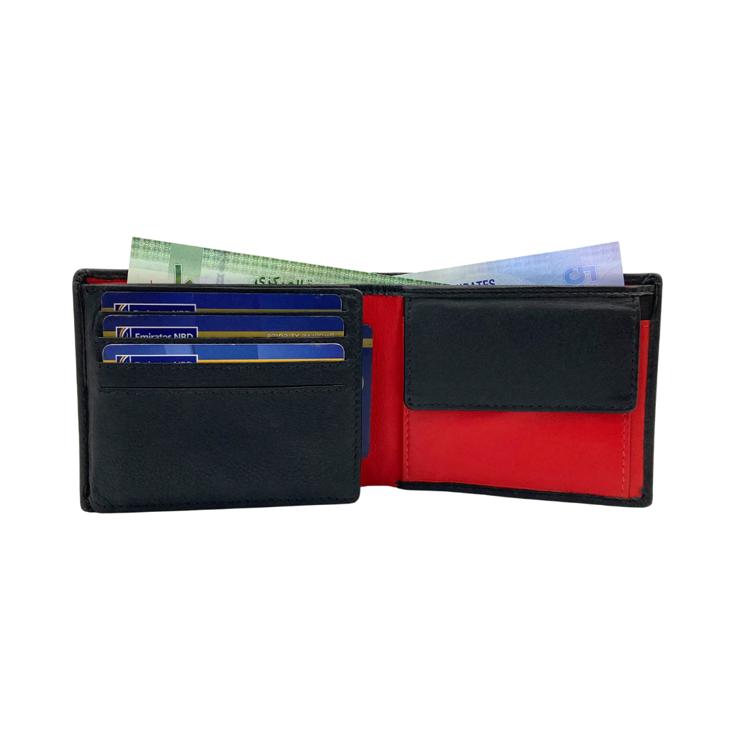 Shield Collection Bi-Fold RFID Wallet # 4022C