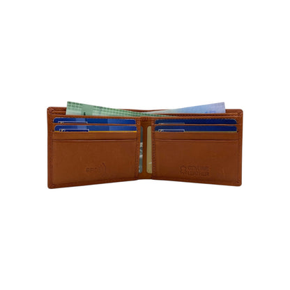 Italian Leather RFID Slim Wallet  #  1727