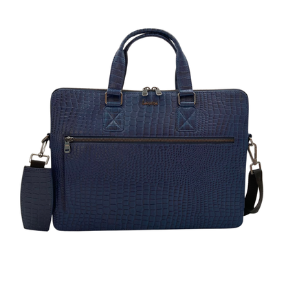 Expandable Leather Laptop Organiser Premium  # 2857S