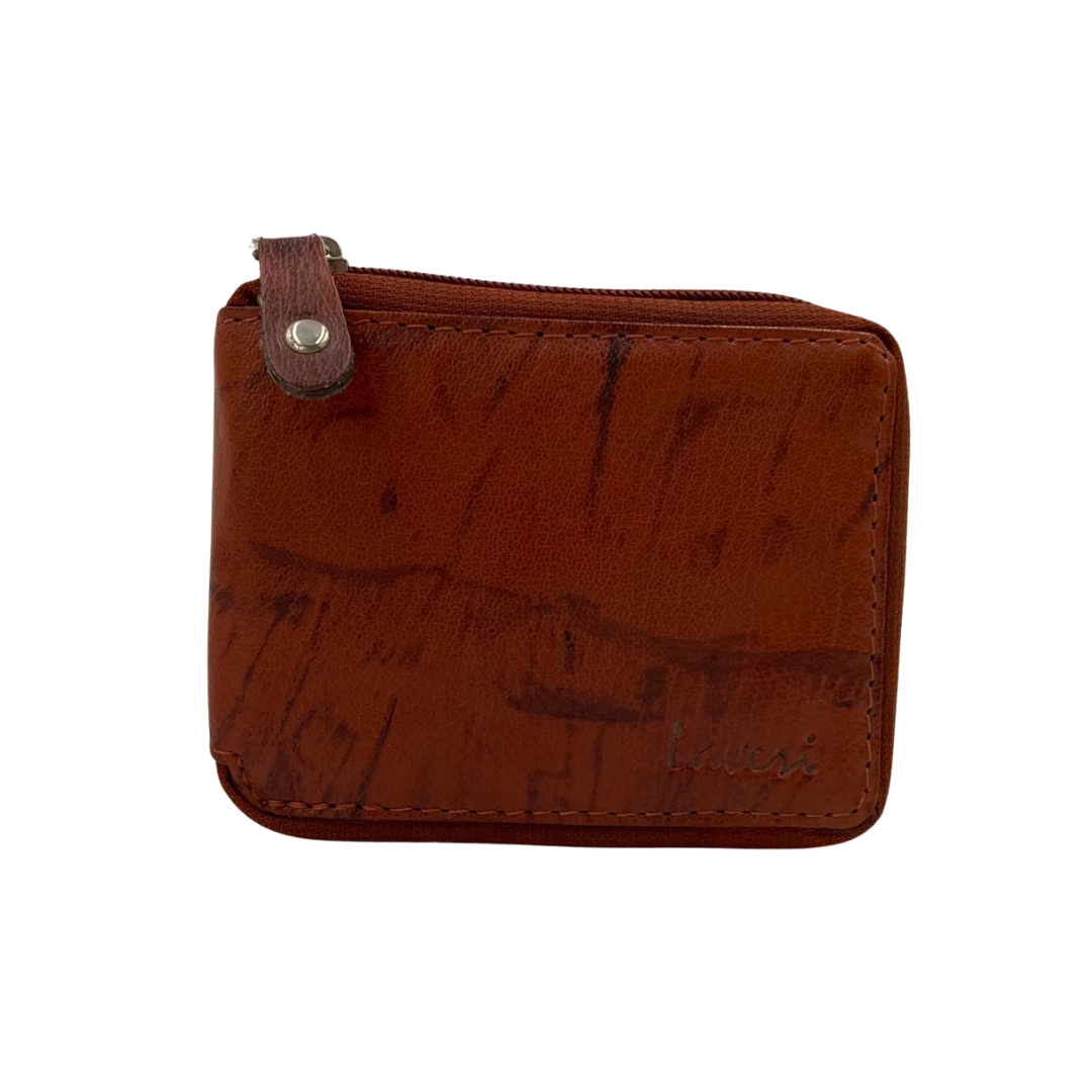 Fullzip leather mens Wallet #1541Z