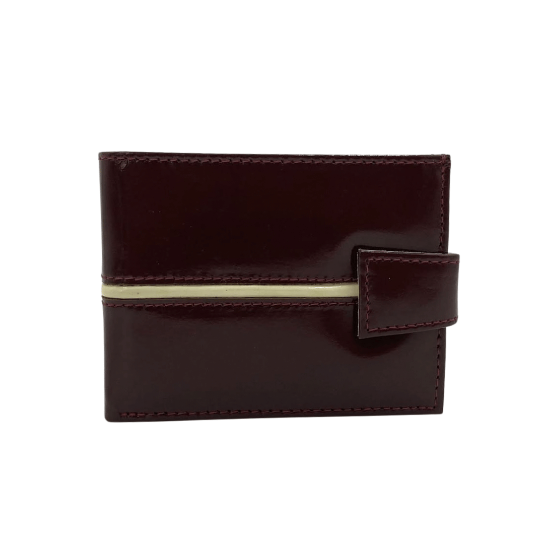 Classic Men's Waterproof Bifold Leather Wallet with Flip ID Window # 892L (C.L.)