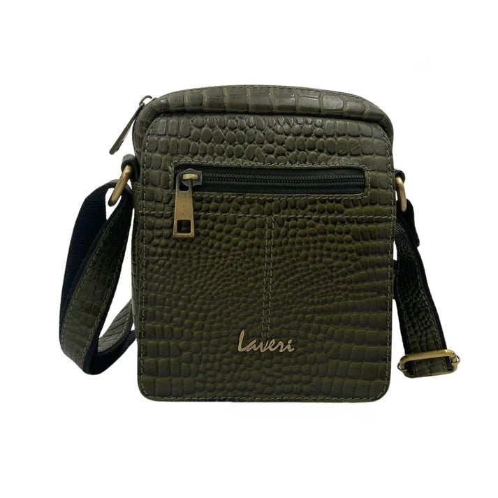 Leather Crossbody/Messenger Bag # 2871