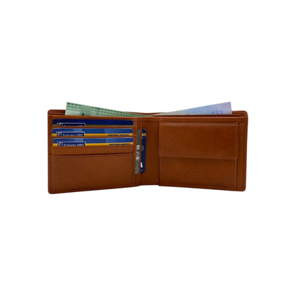 Italian Leather RFID Slim Wallet  #  4662C