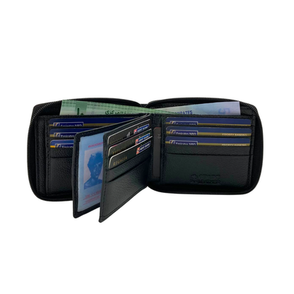 Pebble Texture 8 Card Billfold Wallet # 983Z