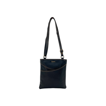 Leather Crossbody/Messenger Bag # 2862