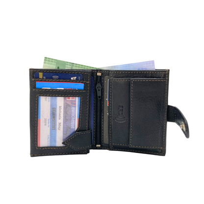 Shield Collection Bi-Fold RFID Wallet # 1229L