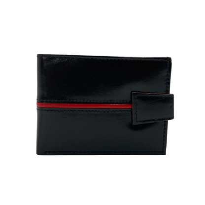 Classic Men's Waterproof Bifold Leather Wallet with Flip ID Window # 892L (C.L.)