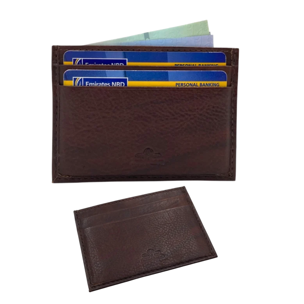 Super Slim Soft Genuine Leather Card Holder, Mini Credit Card Wallet # 1066/2