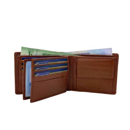 Pebble Texture 8 Card Billfold Wallet # 983C