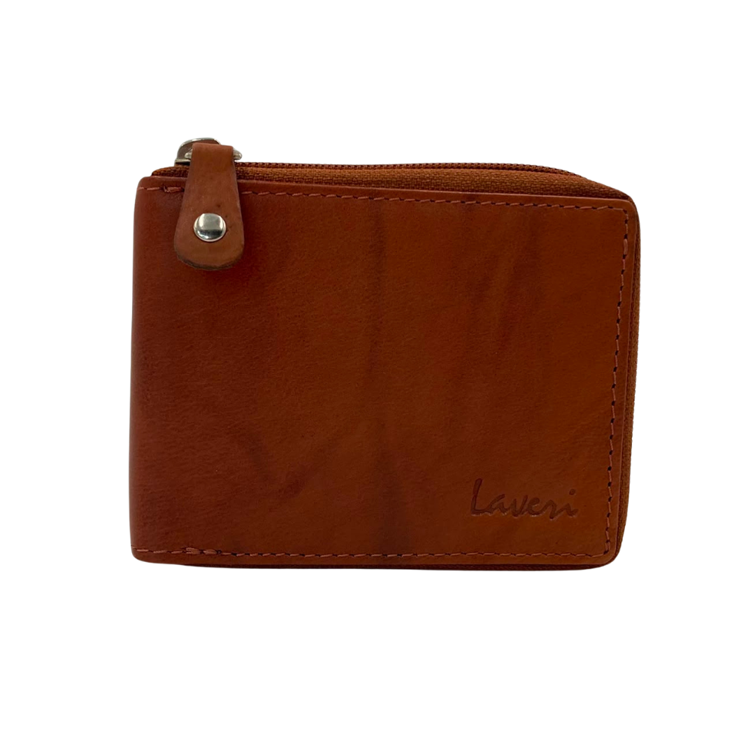 Fullzip leather mens Wallet #1426Z