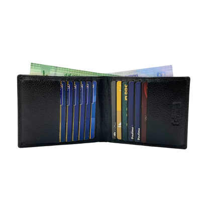Pebble Texture 8 Card Billfold Wallet # 797