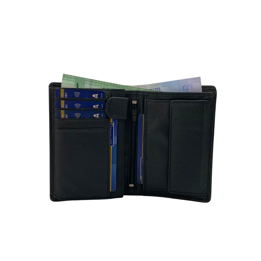 Standing Mens Collection Bi-Fold Wallet # JD-2068