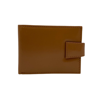 Classic Men's Waterproof Bifold Leather Wallet with Flip ID Window #1729 L