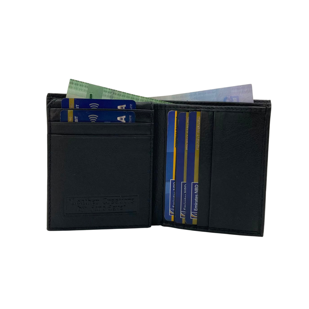 Standing Mens Collection Bi-Fold Wallet # JD-2096