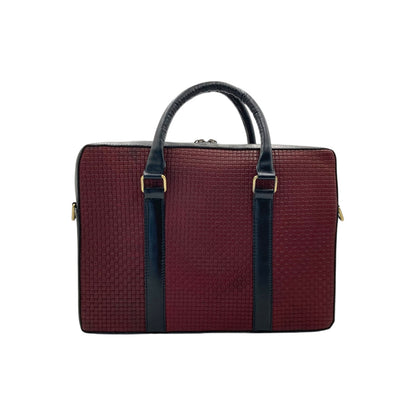 Ultra Light Slim Classic Leather Laptop Bag # 2857