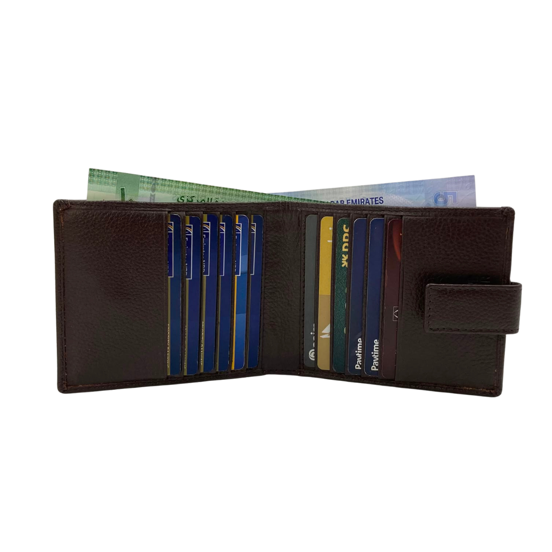 Pebble Texture 8 Card Billfold Wallet # 797L