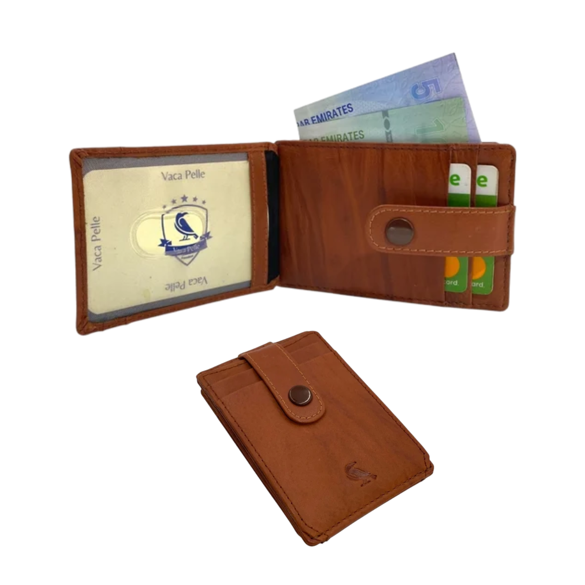 Card Case & Cash Wallet Compact Size 10 Card Space # 4688_VP
