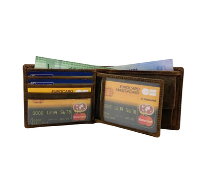 Classic Hunter Vintage Bi-Fold Wallet # 1116C