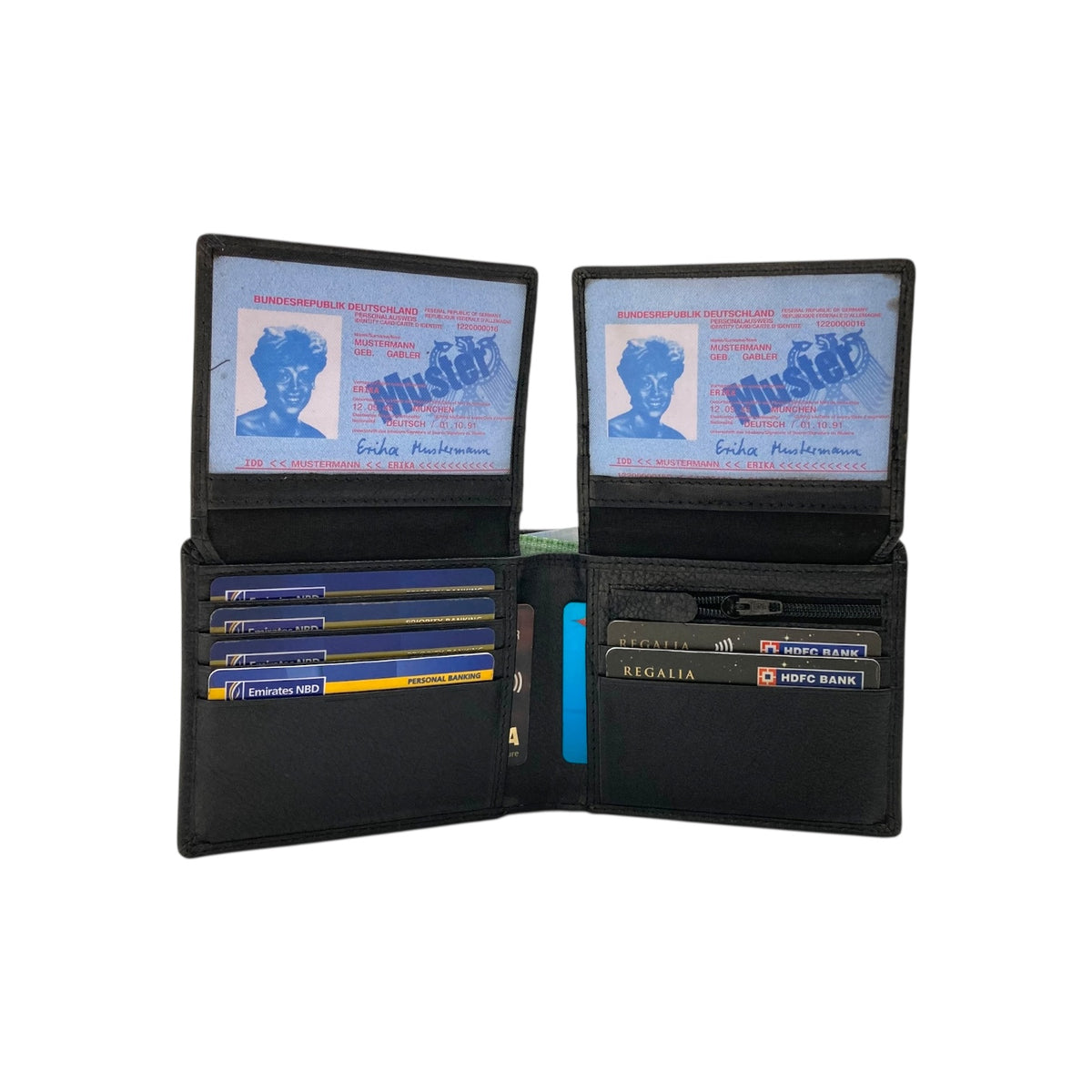 VIP Collection Men's Bifold Wallet # RFID 1244S.Elastic