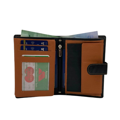 Standing Mens Collection Bi-Fold Wallet # 4020L