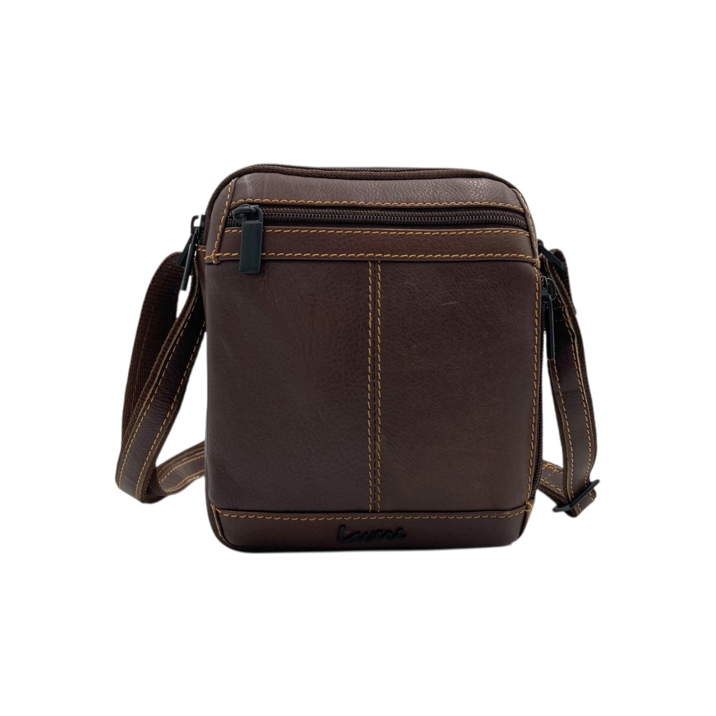 Leather Crossbody/Messenger Bag # 2297S