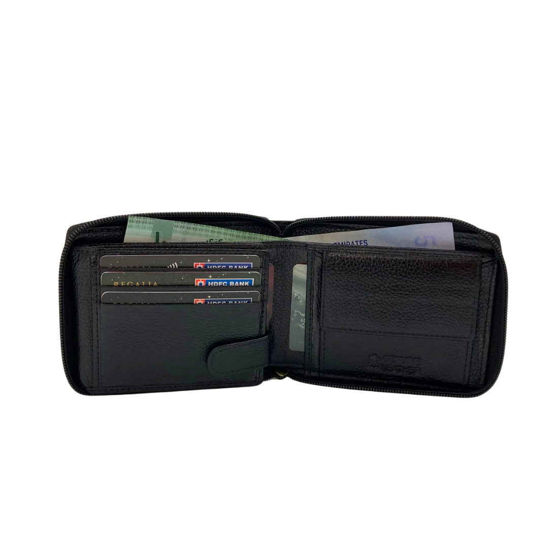 Pebble Texture 8 Card Billfold Wallet # 1013CZ