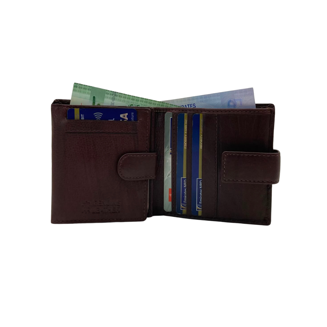 Standing Mens Collection Bi-Fold Wallet # 664NL