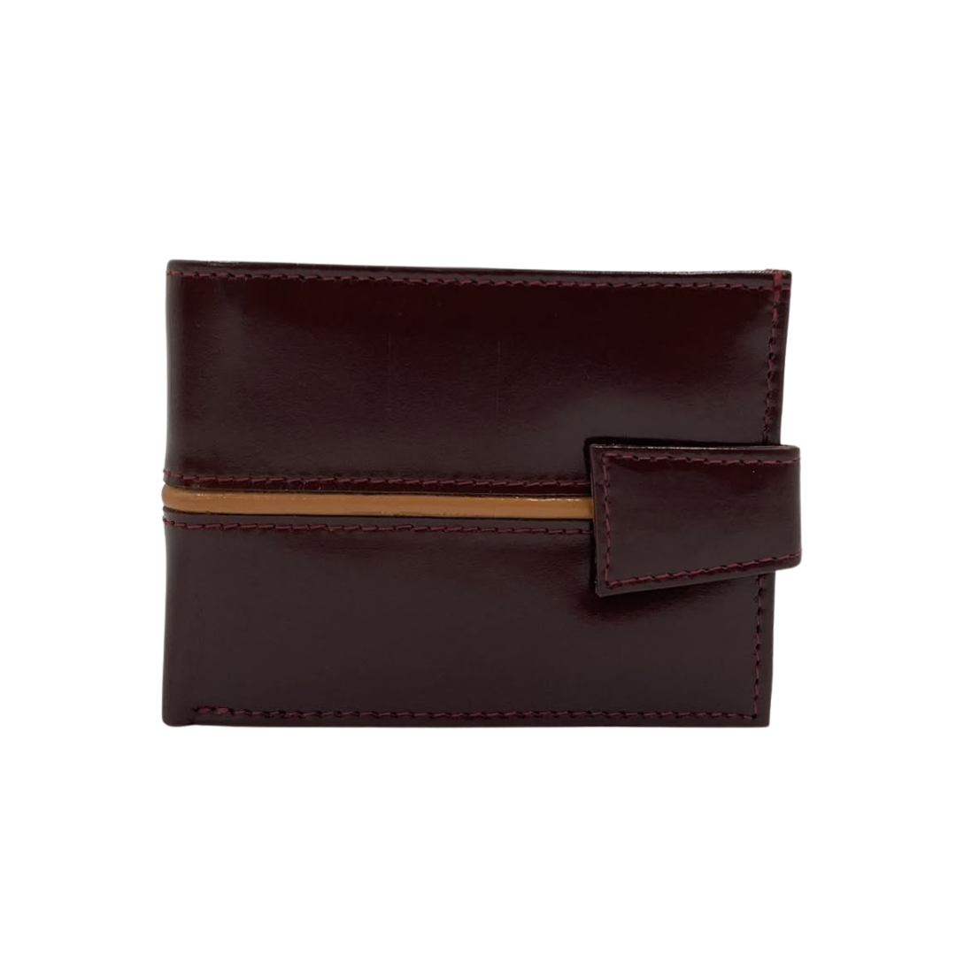Classic Men's Waterproof Bifold Leather Wallet with Flip ID Window #1728L (C.L.)