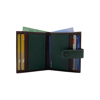 Card Case & Cash Wallet Compact Size 14 Card Space # 4029C