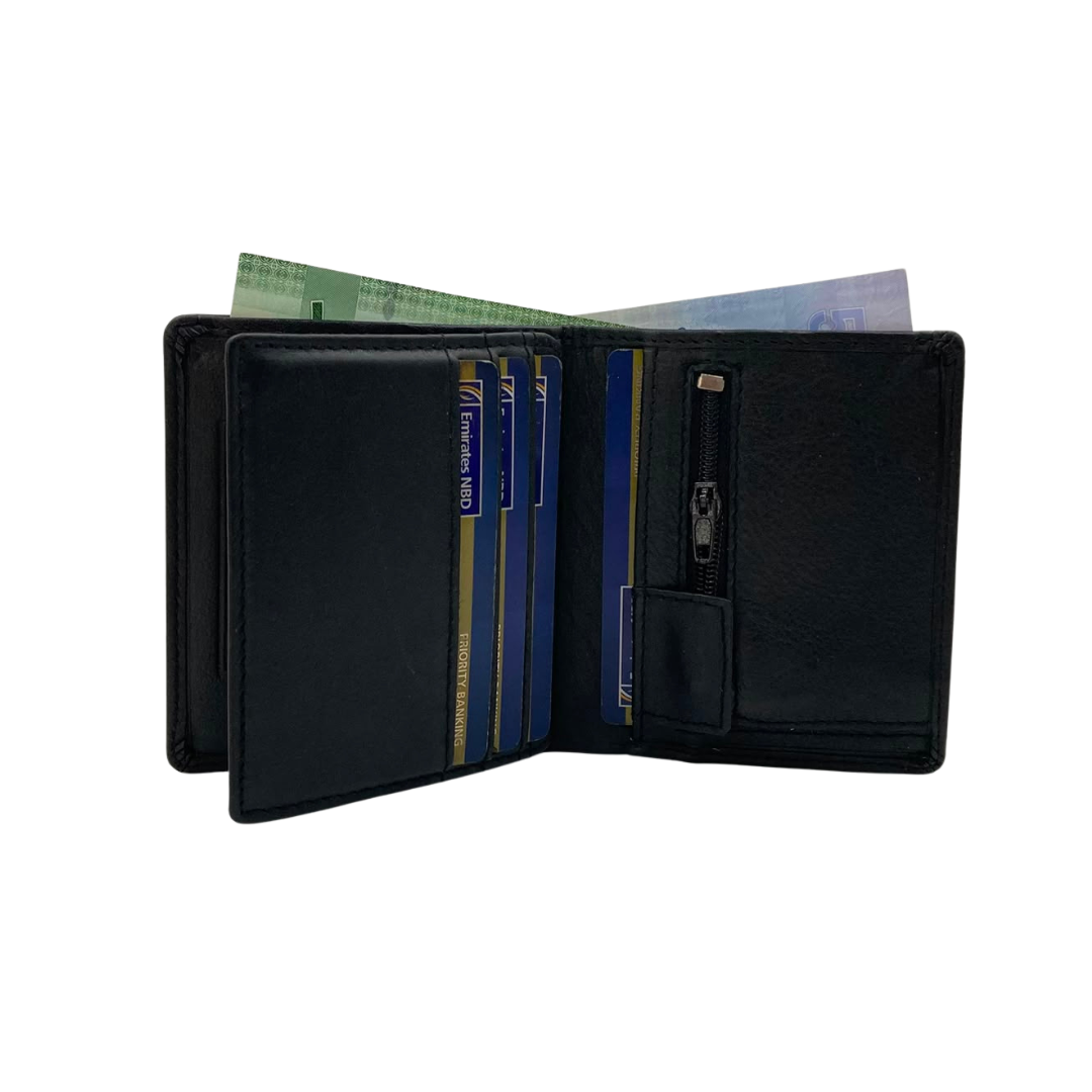 Standing Mens Collection Bi-Fold Wallet # JD-1795