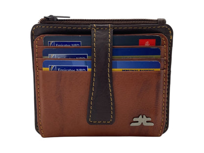 Card Case & Cash Wallet Compact Size 12 Card Space # 4029SN