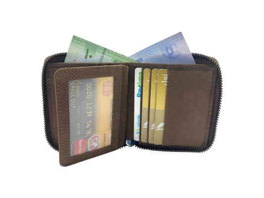 VIP Vintage Men's Fullzip Wallet # RFID 4397MZ