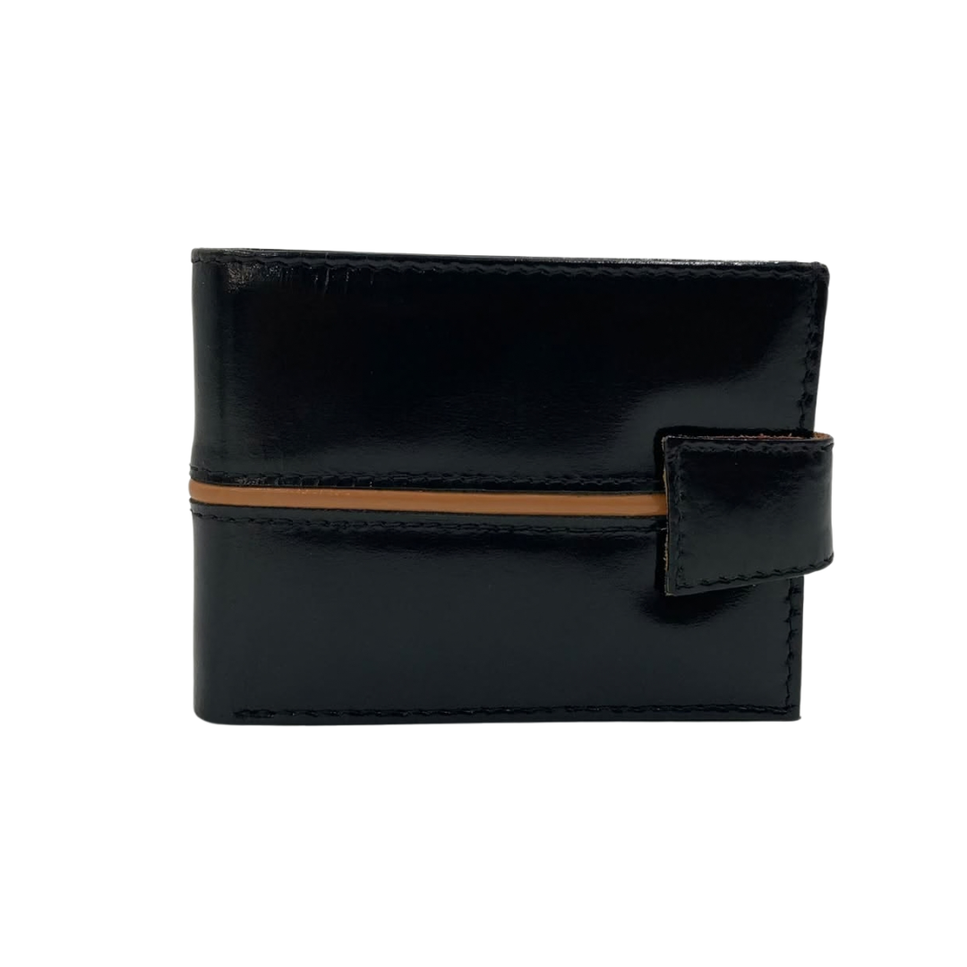 Classic Men's Waterproof Bifold Leather Wallet with Flip ID Window #1729 L (C.L.)