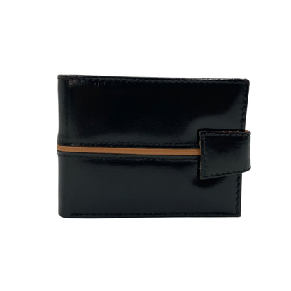 Classic Men's Waterproof Bifold Leather Wallet with Flip ID Window #1729 L (C.L.)