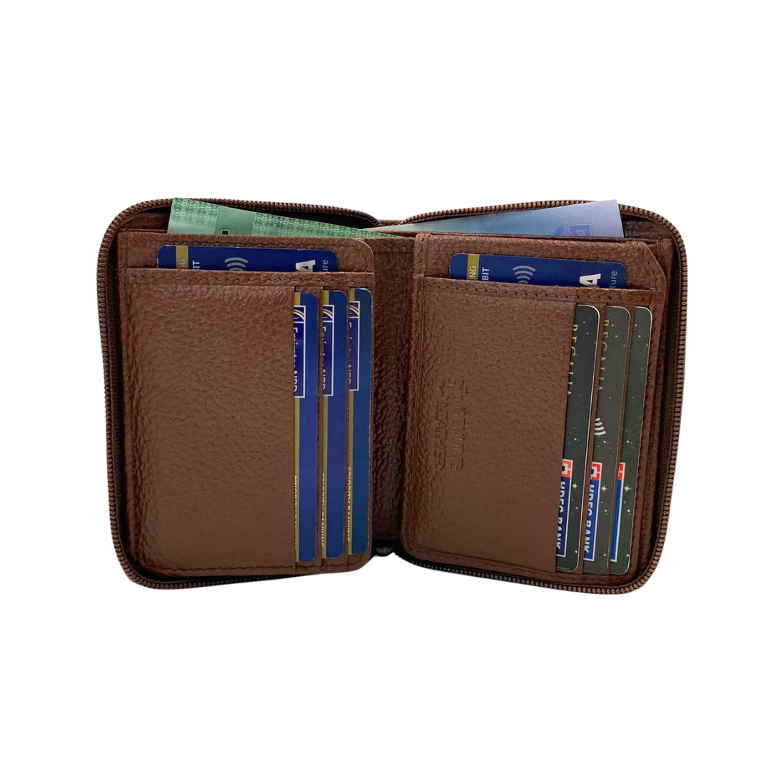 Pebble Texture 8 Card Billfold Wallet # 4101Z