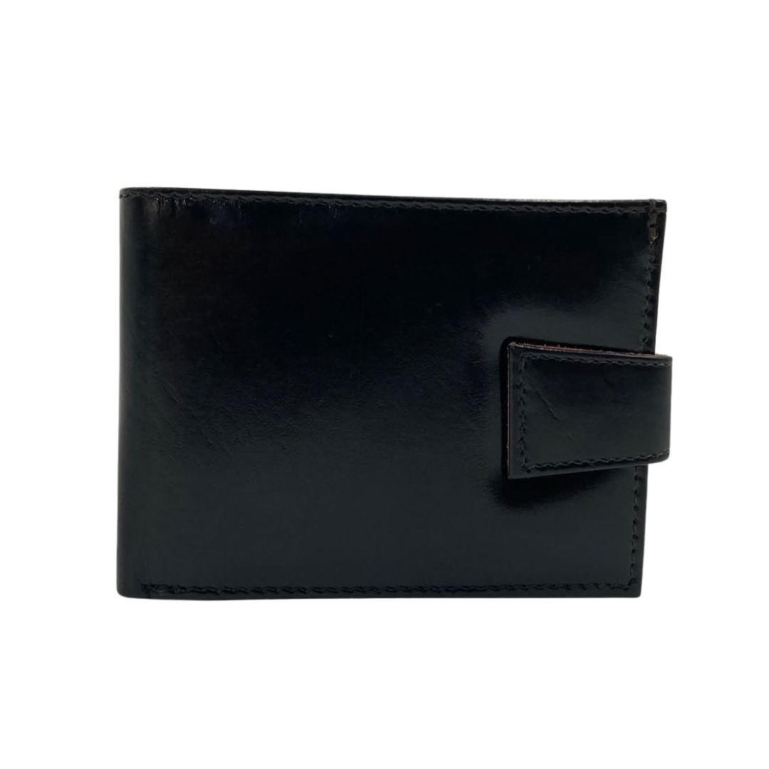 Classic Men's Waterproof Bifold Leather Wallet with Flip ID Window #892L