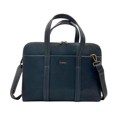 Expandable Leather Laptop Organiser Premium  # 2920